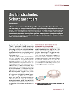 Die Berstscheibe: Schutz garantiert