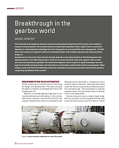 Breakthrough in the gearbox world