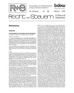R + S - Recht und Steuern im Gas- und Wasserfach - 05-06 2018