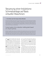 Steuerung einer Induktions- Schmelzanlage auf Basis virtueller Maschinen