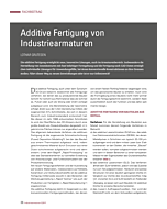 Additive Fertigung von Industriearmaturen