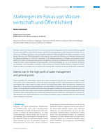 Starkregen im Fokus von Wasserwirtschaft und Öffentlichkeit