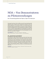 NOA – Von Demonstratoren zu Pilotanwendungen
