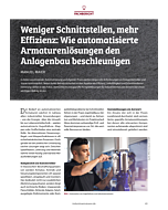 Weniger Schnittstellen, mehr Effizienz: Wie automatisierte Armaturenlösungen den Anlagenbau beschleunigen