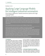 Applying Large Language Models for intelligent industrial automation