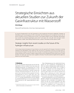 Strategische Einsichten aus aktuellen Studien zur Zukunft der Gasinfrastruktur mit Wasserstoff