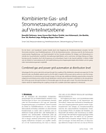 Kombinierte Gas- und Stromnetzautomatisierung auf Verteilnetzebene