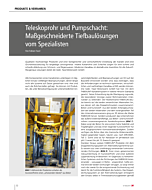 Teleskoprohr und Pumpschacht: Maßgeschneiderte Tiefbaulösungen vom Spezialisten