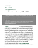 Modulare Anlagenpraxis