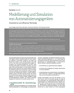 Modellierung und Simulation von Automatisierungsgeräten