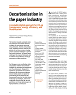 Decarbonisation in the paper industry