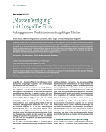 „Massenfertigung“ mit Losgröße Eins