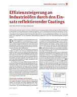 Effizienzsteigerung an Industrieöfen durch den Einsatz reflektierender Coatings