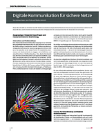 Digitale Kommunikation für sichere Netze