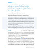 Mikroschadstoffelimination durch Kombination von Ozon und Aktivkohle