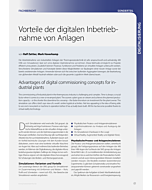 Vorteile der digitalen Inbetriebnahme von Anlagen