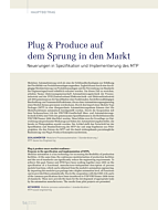 Plug & Produce auf dem Sprung in den Markt
