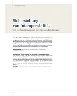 Sicherstellung von Interoperabilität