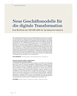 Neue Geschäftsmodelle für die digitale Transformation