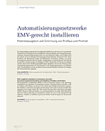 Automatisierungsnetzwerke EMV-gerecht installieren