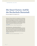 Die Smart Factory AutFab der Hochschule Darmstadt