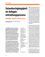 Datendurchgängigkeit im Anlagenentstehungsprozess