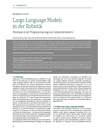 Large Language Models in der Robotik