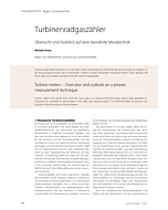 Turbinenradgaszähler