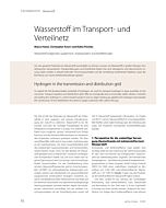 Wasserstoff im Transport- und Verteilnetz