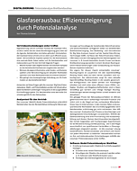 Glasfaserausbau: Effizienzsteigerung durch Potenzialanalyse