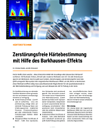 Zerstörungsfreie Härtebestimmung mit Hilfe des Barkhausen-Effekts