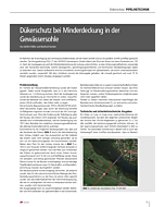 Dükerschutz bei Minderdeckung in der Gewässersohle