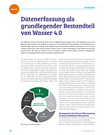Datenerfassung als grundlegender Bestandteil von Wasser 4.0