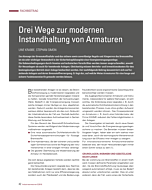 Drei Wege zur modernen Instandhaltung von Armaturen