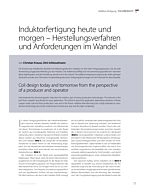 Induktorfertigung heute und morgen – Herstellungsverfahren und Anforderungen im Wandel
