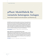 µPlant: Modellfabrik für vernetzte heterogene Anlagen