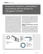 Schlauchliner-Projekte in „materialoffener“ Ausschreibung: Win-win-Situation für Auftraggeber und Bieter
