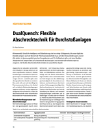 DualQuench: Flexible Abschrecktechnik für Durchstoßanlagen