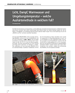 Licht, Dampf, Warmwasser und Umgebungstemperatur – welche Aushärtemethode in welchem Fall?