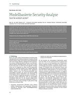 Modellbasierte Security-Analyse