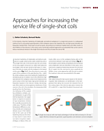 Approaches for increasing the service life of single-shot coils