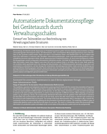 Automatisierte Dokumentationspflege bei Gerätetausch durch, Verwaltungsschalen,
