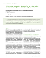 Erläuterung des Begriffs „H2-Ready“
