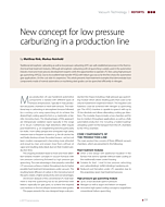 New concept for low pressure carburizing in a production line