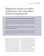 Bildbasierte Analyse von Mehrstoffbrennern bei industriellen Verbrennungsprozessen