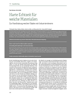 Harte Echtzeit für weiche Materialien