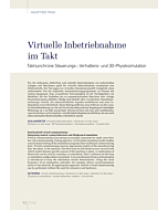 Virtuelle Inbetriebnahme im Takt