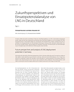 Zukunftsperspektiven und Einsatzpotenzialanalyse von LNG in Deutschland