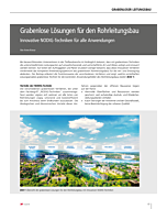 Grabenlose Lösungen für den Rohrleitungsbau