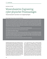 Wissensbasiertes Engineering cyber-physischer Prozessanlagen